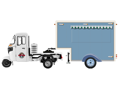 Carrito de Comida Móvil Tlaxcala