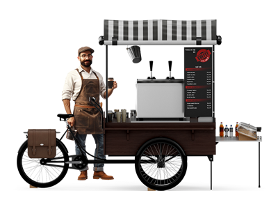 Carrito de Comida Móvil USA